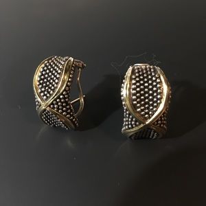 Lagos caviar earrings